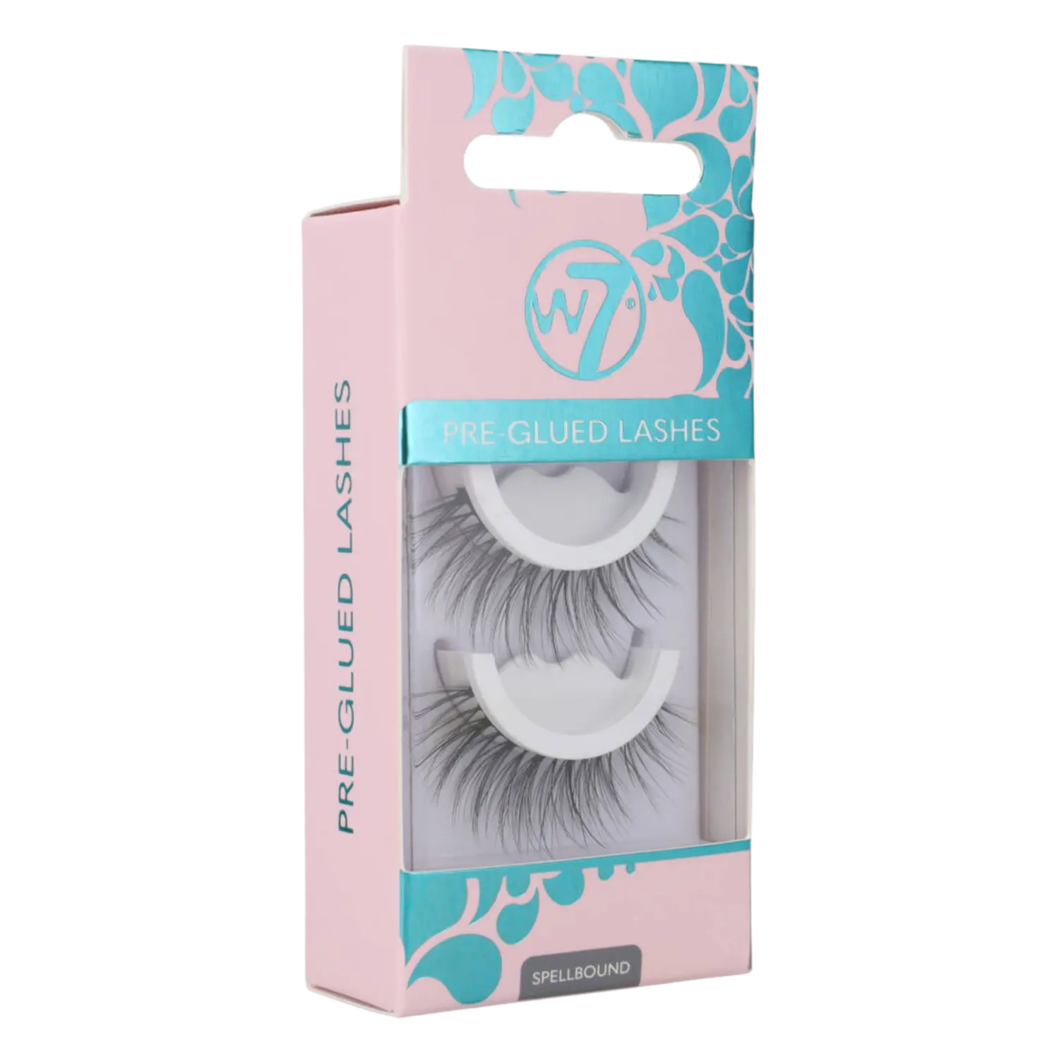 

W7 Pre-Glued Lashes клейкие ресницы очарование, 2 шт/1 упаковка