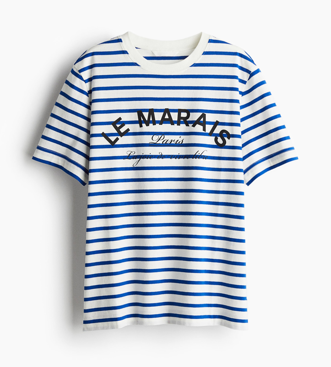 

Футболка H&M With Print, белый/Le Marais