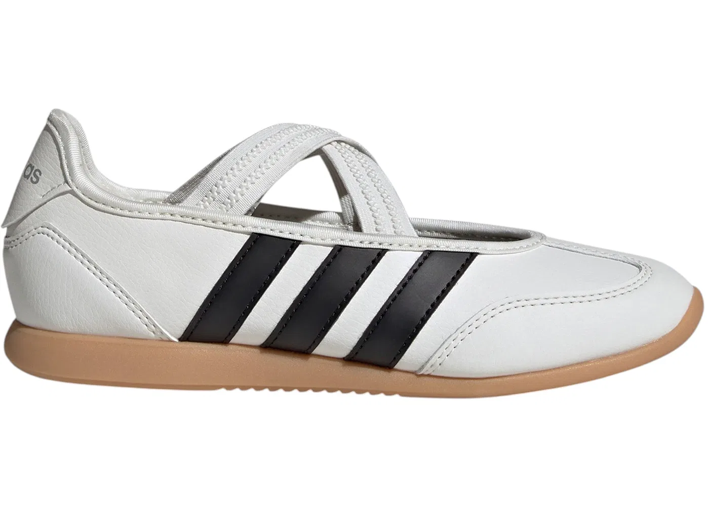 Детские кроссовки повседневные Adidas Barreda Mary Jane, Core White Core Black Silver Metallic