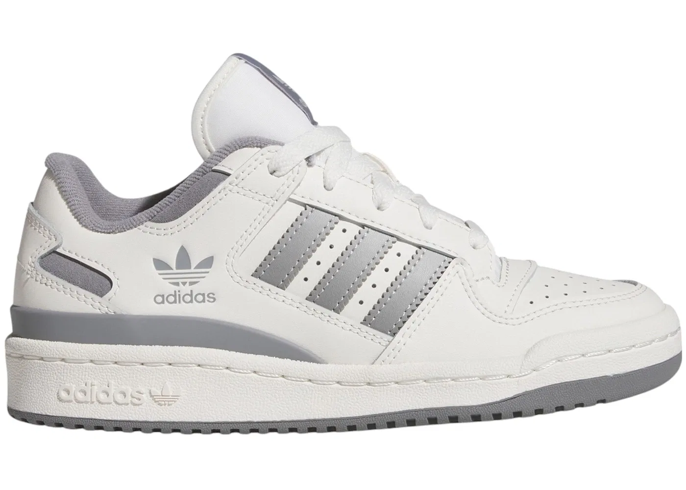 Детские кроссовки Lifestyle Adidas Forum Low CL, Cloud White/Grey Three/Grey Two
