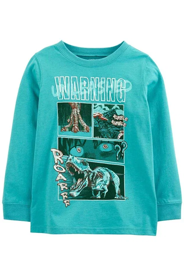Детская футболка с длинным рукавом для мальчиков Carter's, Multicolor