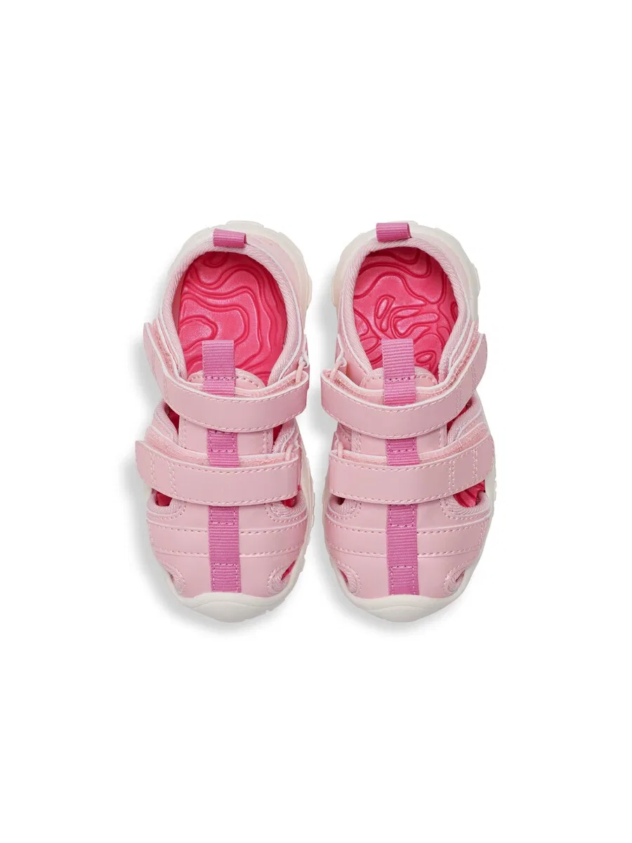 Кроссовки Hummel First-Step на липучках, розовые — фото 3