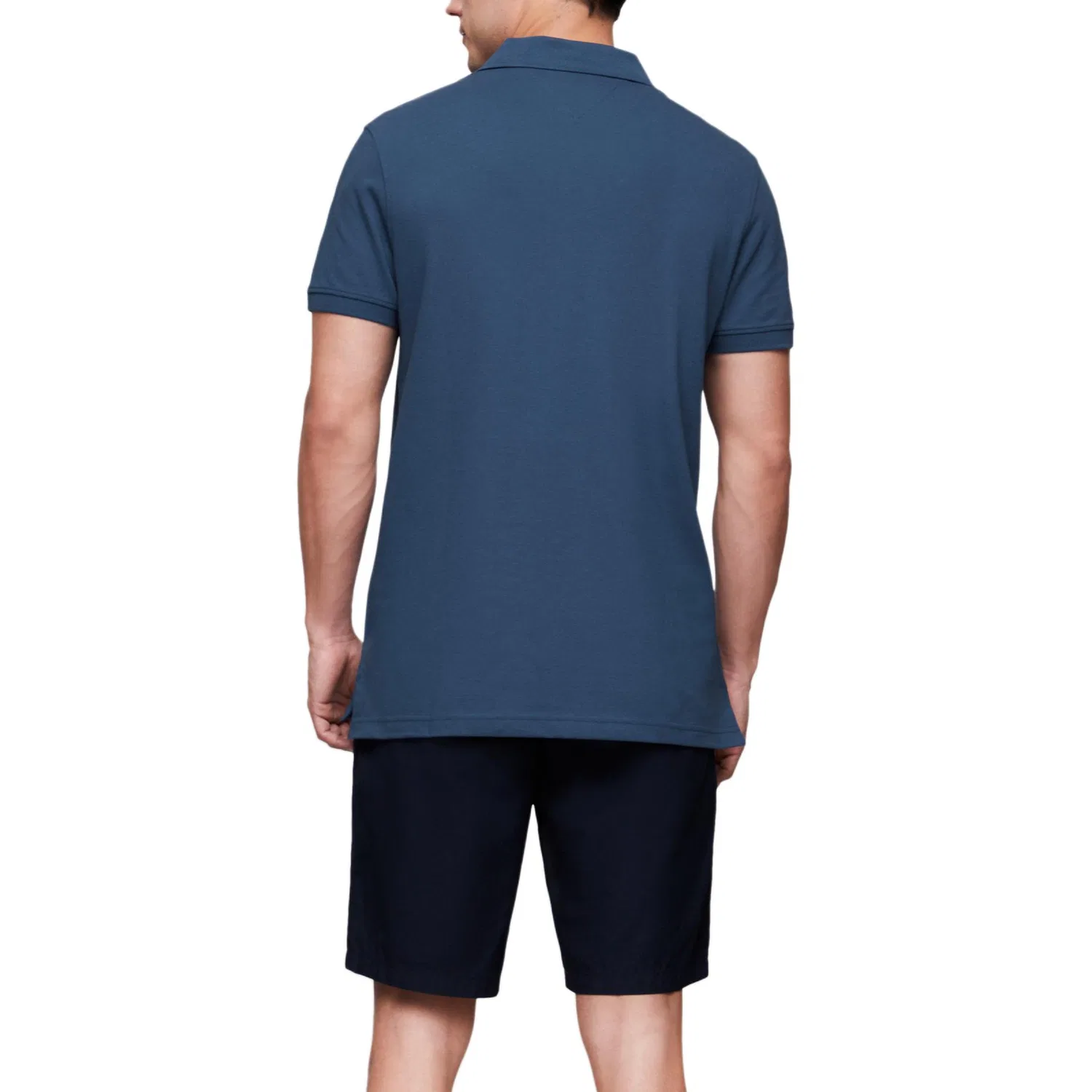Мужское поло Marine Blue Tommy Hilfiger — фото 4