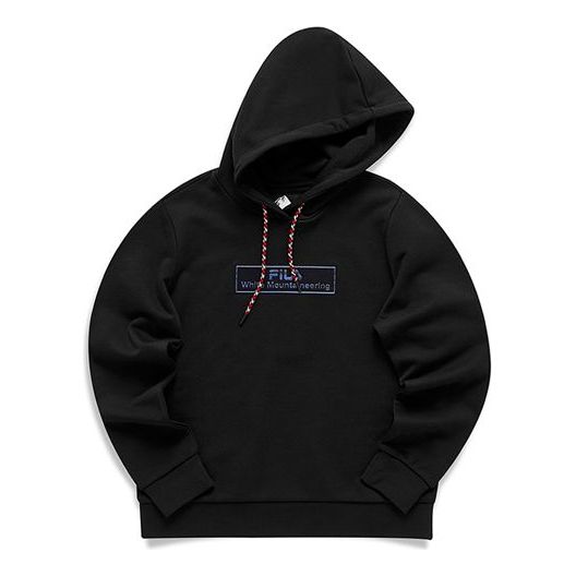 

Свитер casual sports pullover hoodie black Fila Fusion, черный