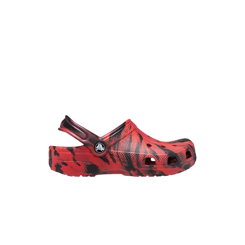 Детские классические сабо Crocs, красный
