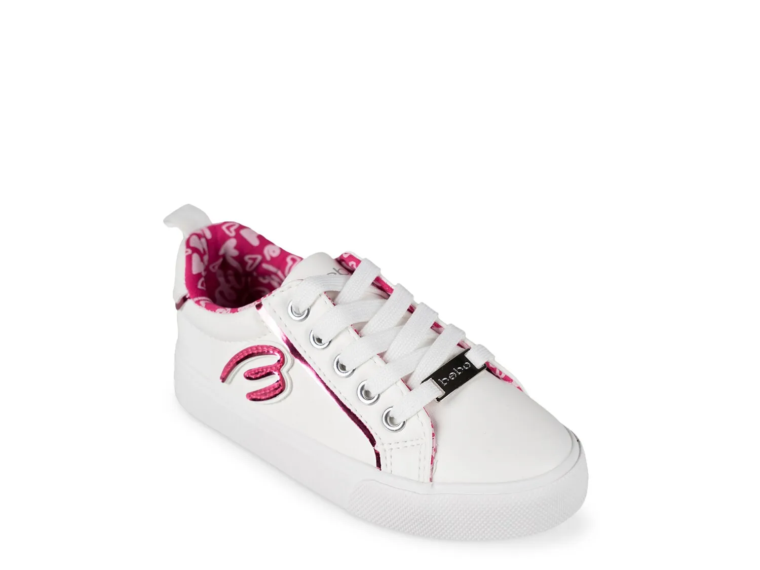 

Кроссовки Pacifica Sneaker Bebe, белый/розовый/металлик