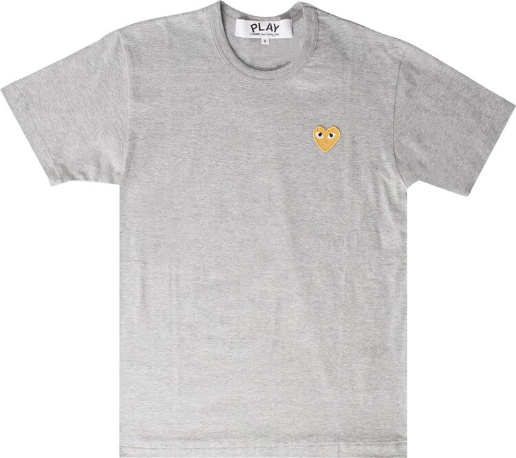 

Футболка Comme des Garçons PLAY Heart T-Shirt 'Grey', серый