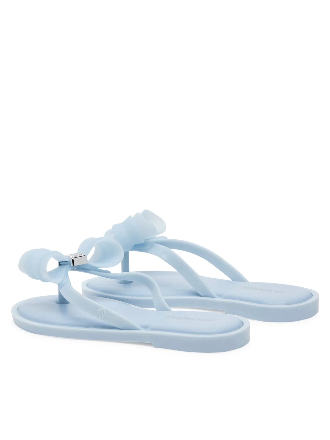 Шлепанцы небесно-голубые для девочки Mini Flip Flop Iv Inf Melissa, голубой — фото 3