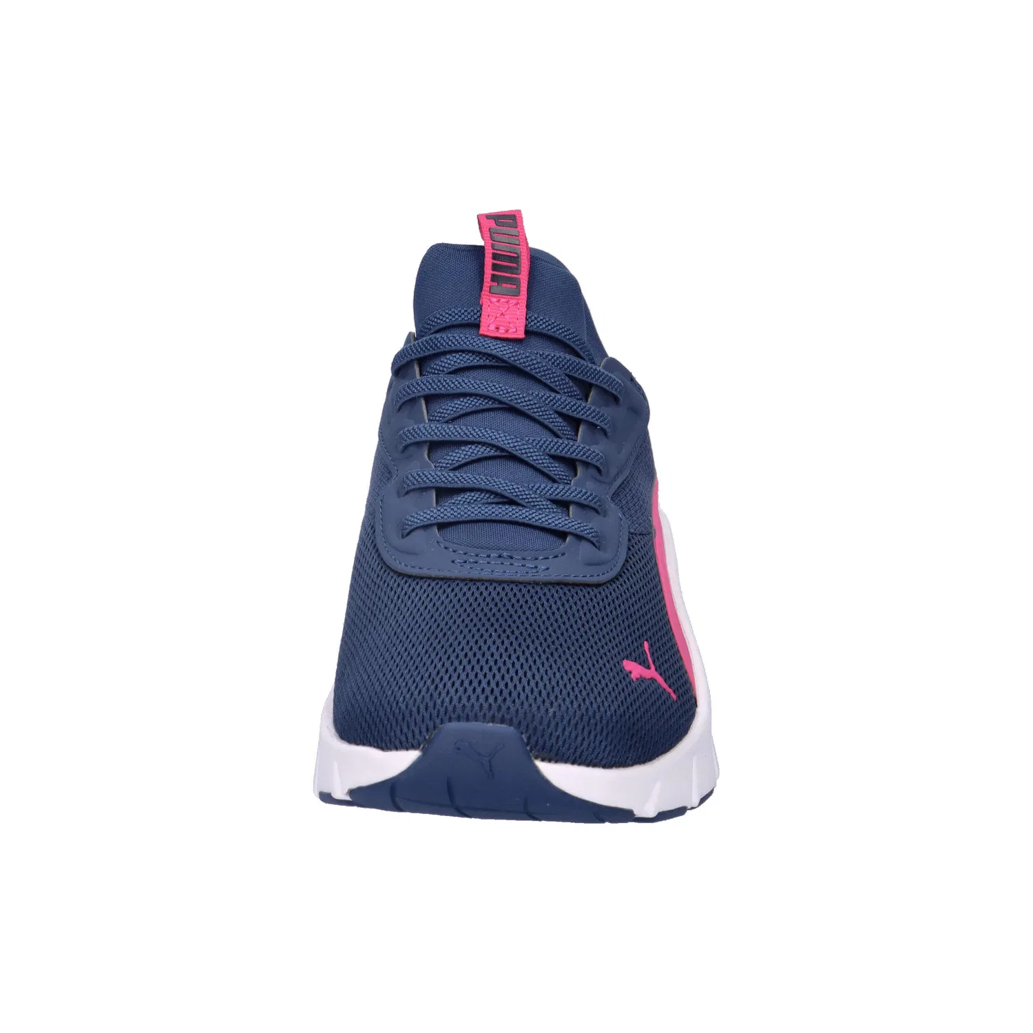 Детские кроссовки с технологией SLIPTECH Puma Flexfocus Lite SLIPTECH Jr, Konigsblau Rosa Mediterranes Blau — фото 3