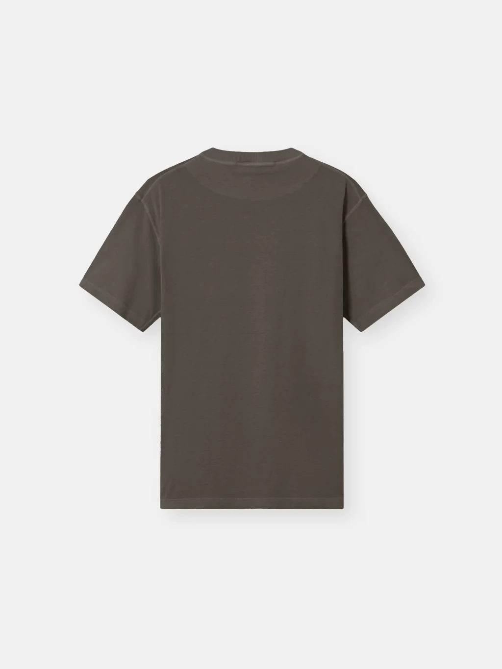 Мужская футболка Stone Island Slim-fit With Compass Patch, угольно-серый — фото 3