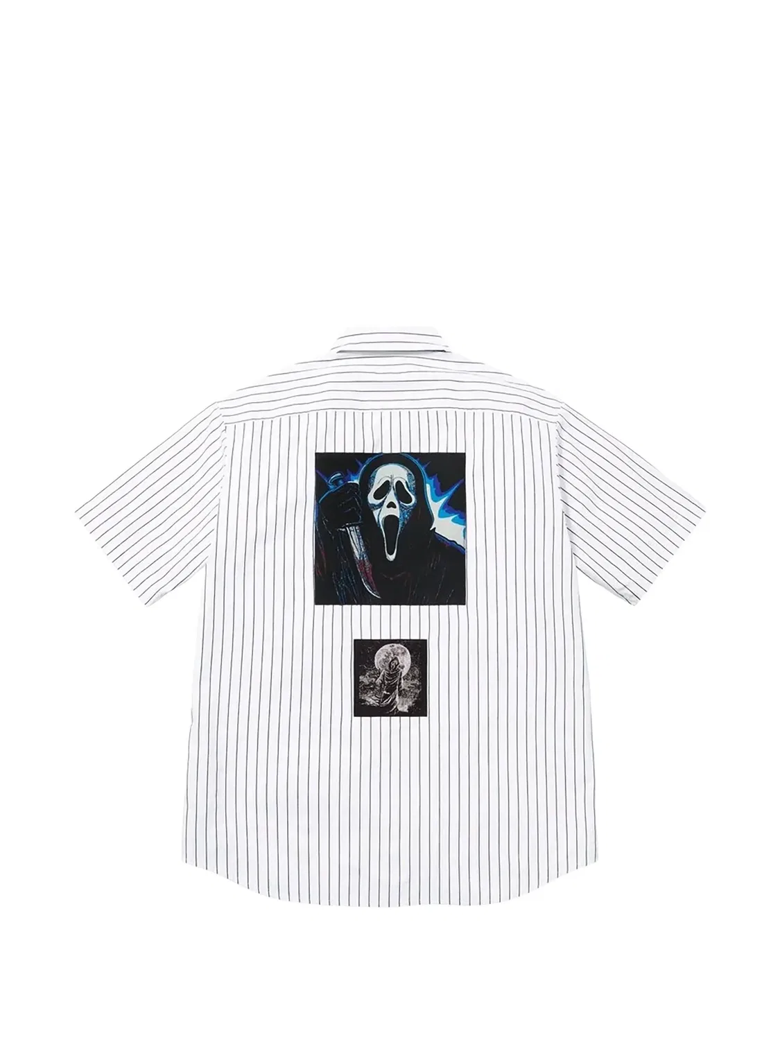 Рубашка Ghostface в полоску Supreme, белый — фото 2