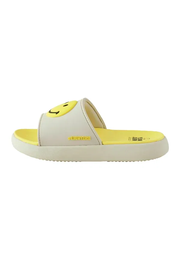 Сланцы Smiley World Next, bone white, белый