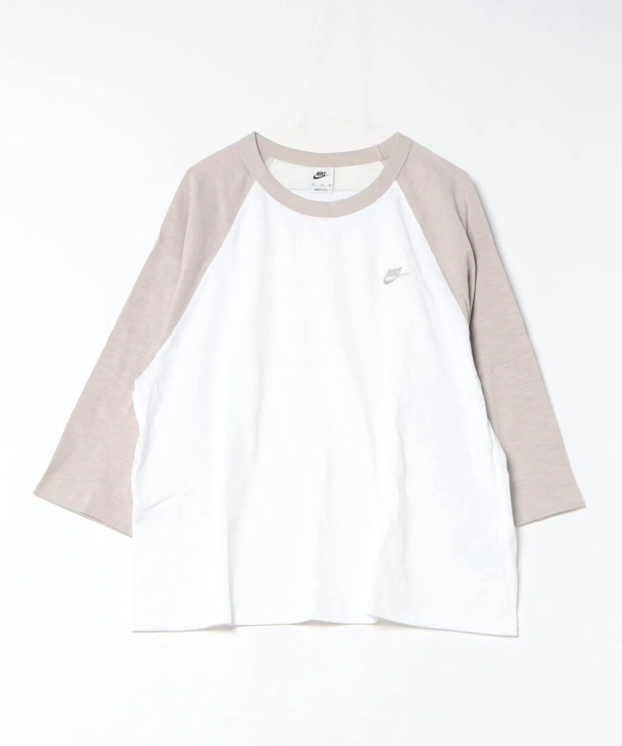 Мужская футболка с коротким рукавом Nike Club 3/4 Ragg, Белый