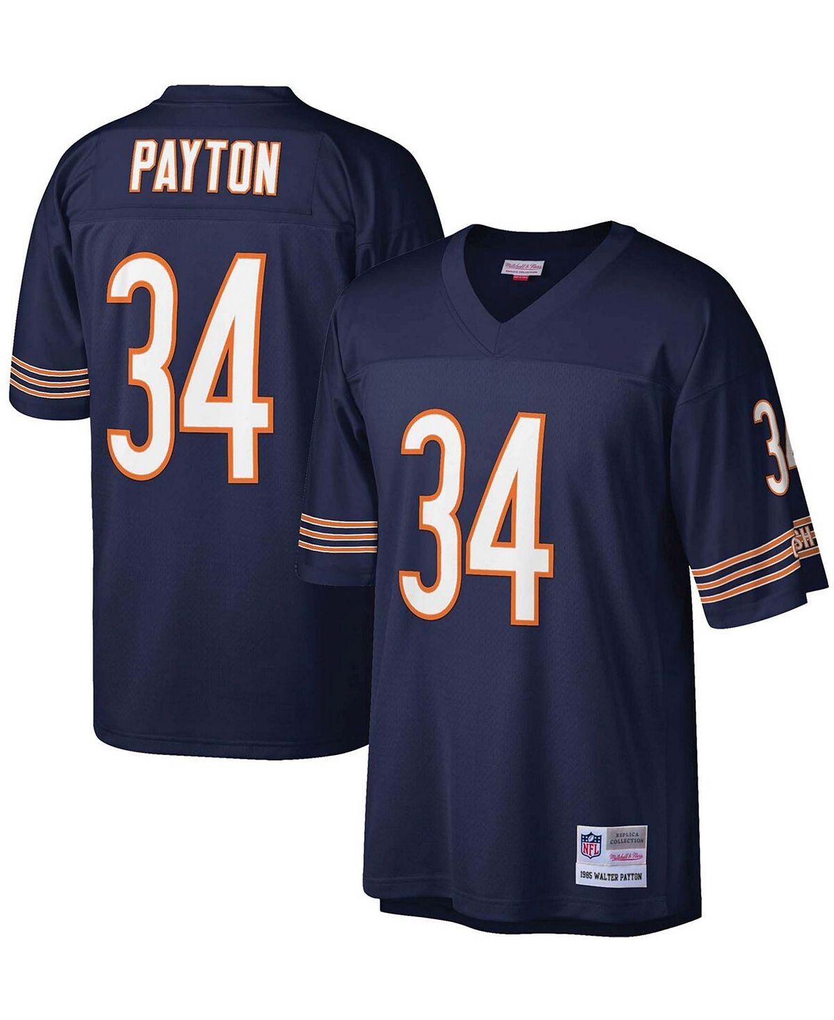 

Футболка Mitchell & Ness walter payton navy chicago bears legacy, темно-синий