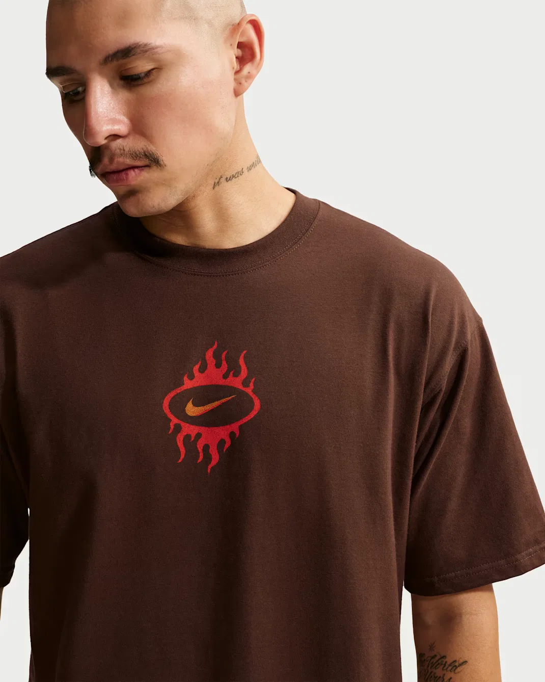 Мужская футболка Nike Sportswear, Cacao Wow — фото 3