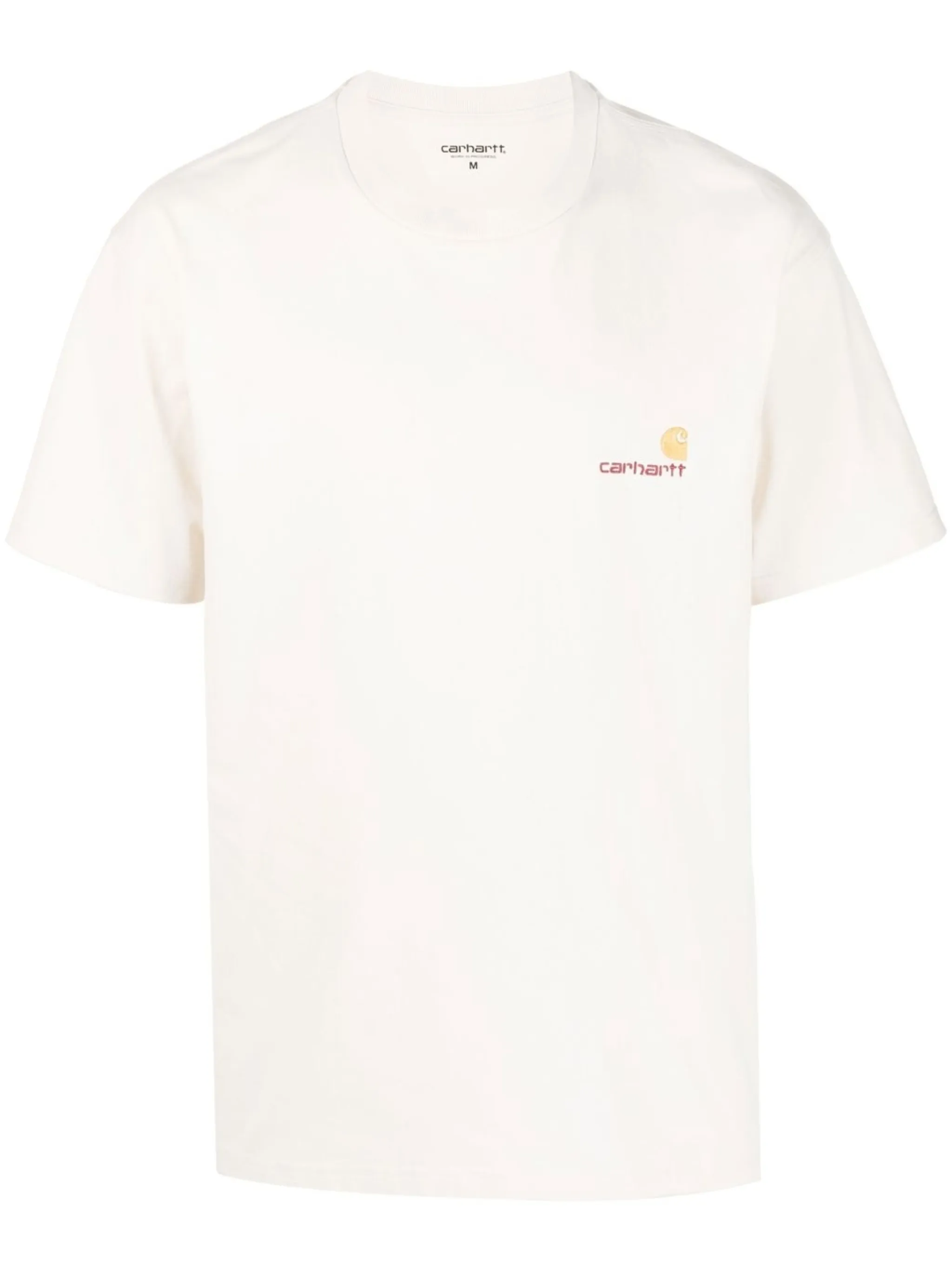 

Футболка из органического хлопка с вышитым логотипом Carhartt Wip, кремовый, Бежевый, Футболка из органического хлопка с вышитым логотипом Carhartt Wip, кремовый