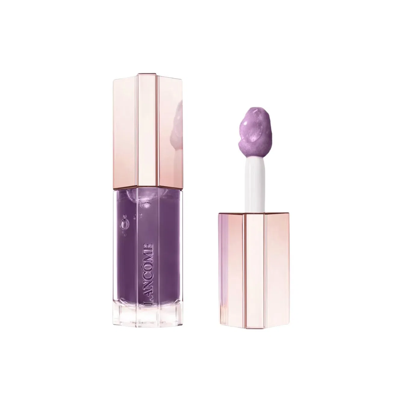 Женский блеск для губ с эффектом объема, оттенок #90 Berry Bisou, LANCOME