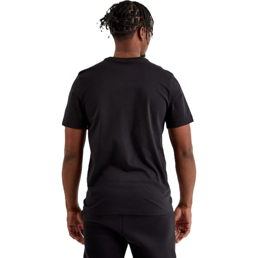 Футболка спортивная с коротким рукавом Jordan Brand Jumpman Watercolor Graphic Tshirt Black Nike, Черный — фото 2