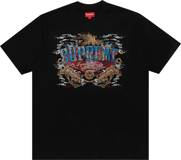 

Футболка Supreme Legendary Short-Sleeve Top 'Black', черный