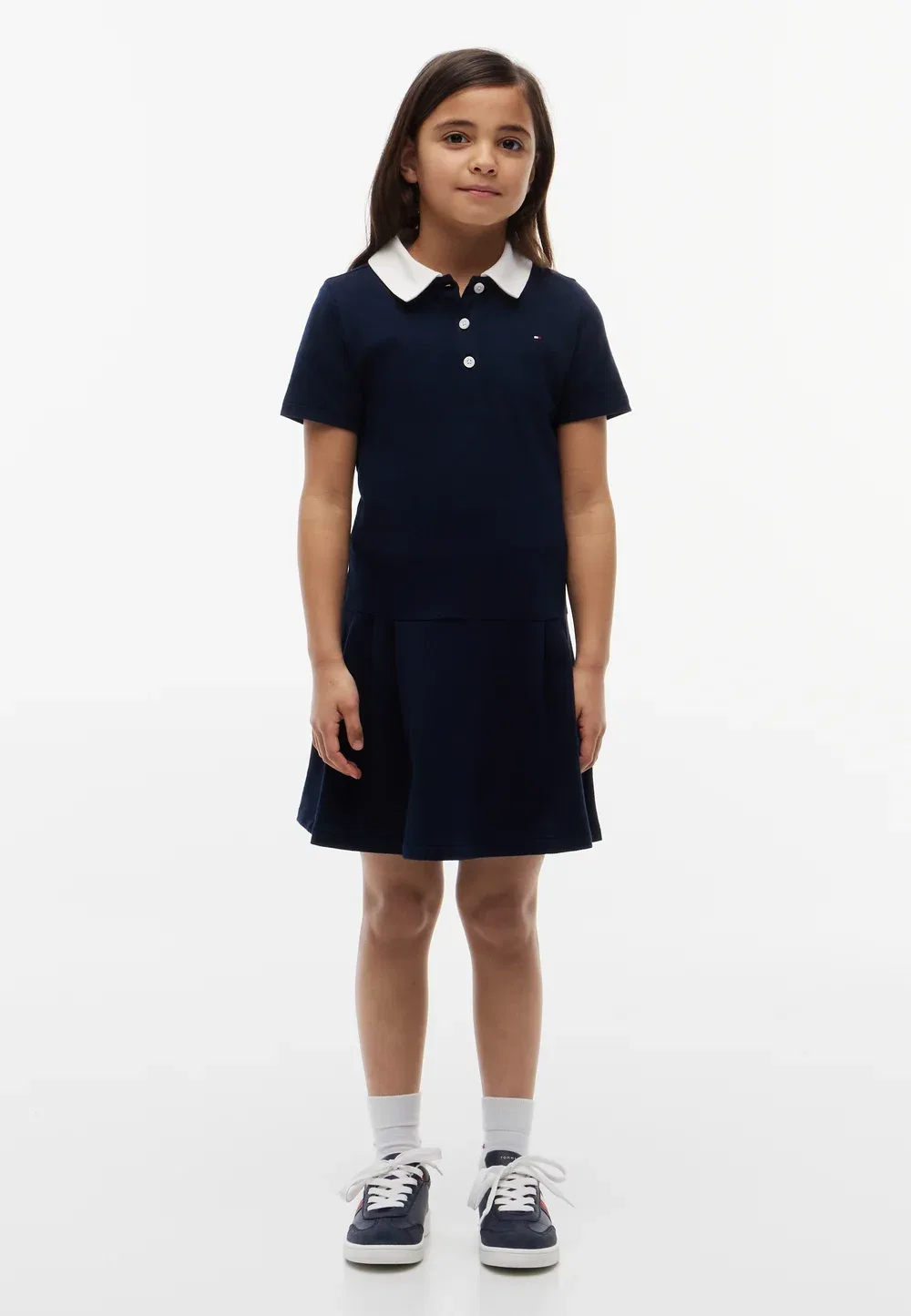 Платье-Свитер с плиссировкой Tommy Hilfiger, Dark Night Navy