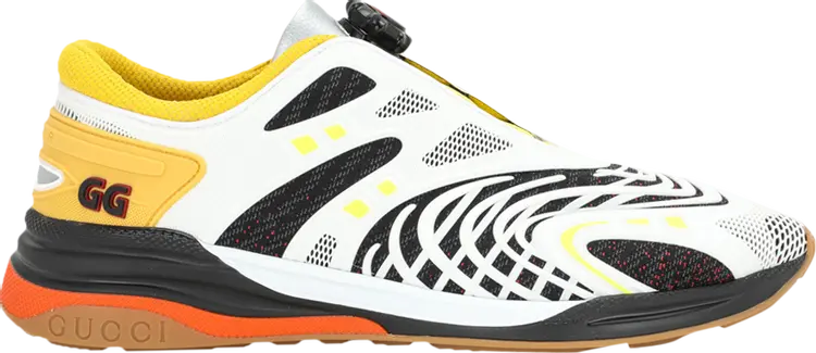 

Кроссовки Gucci Ultrapace R White Yellow, белый