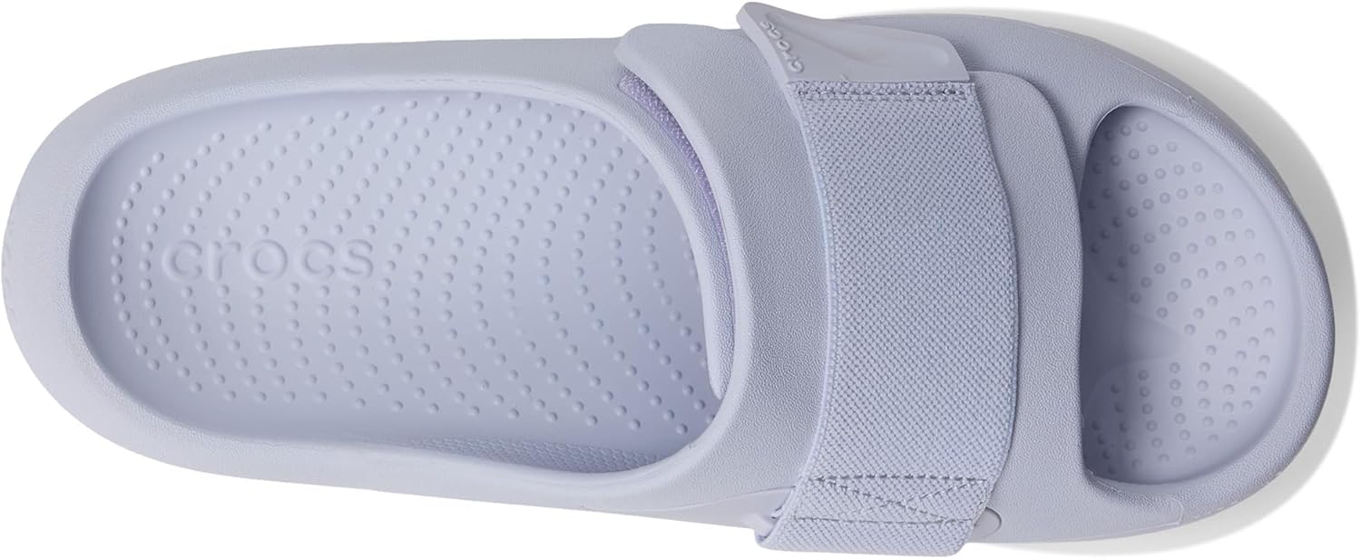 Сандалии Crocs Unisex Adult Mellow Luxe Recovery Slide, пурпурный — фото 2