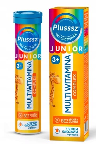 

Мультивитаминный комплекс Plusssz Junior 20 таблеток