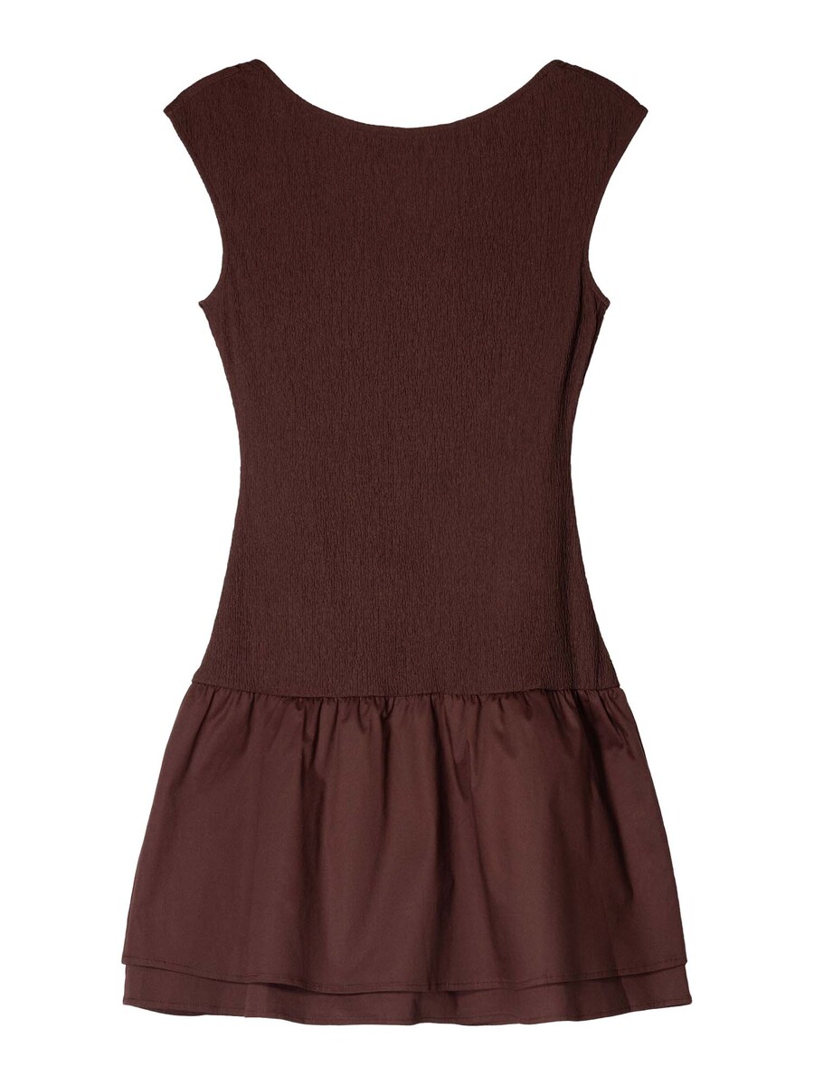 

Платье Bershka, цвет Chestnut brown