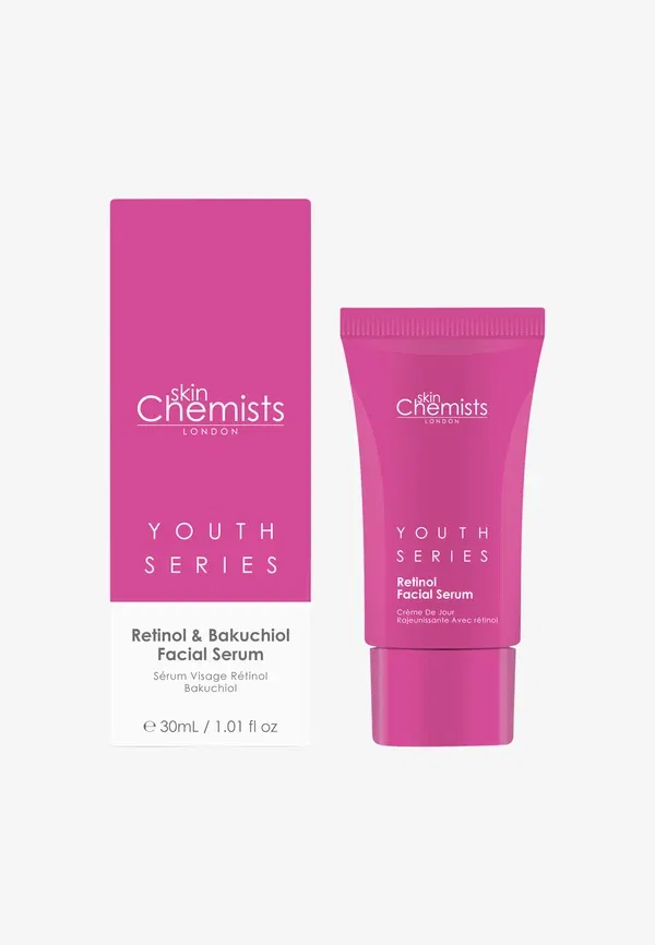 Сыворотка для лица с ретинолом и бакучиолом Retinol Bakuchiol Facial Serum Skin Chemists, 30 мл, Transparent, прозрачный — фото 2