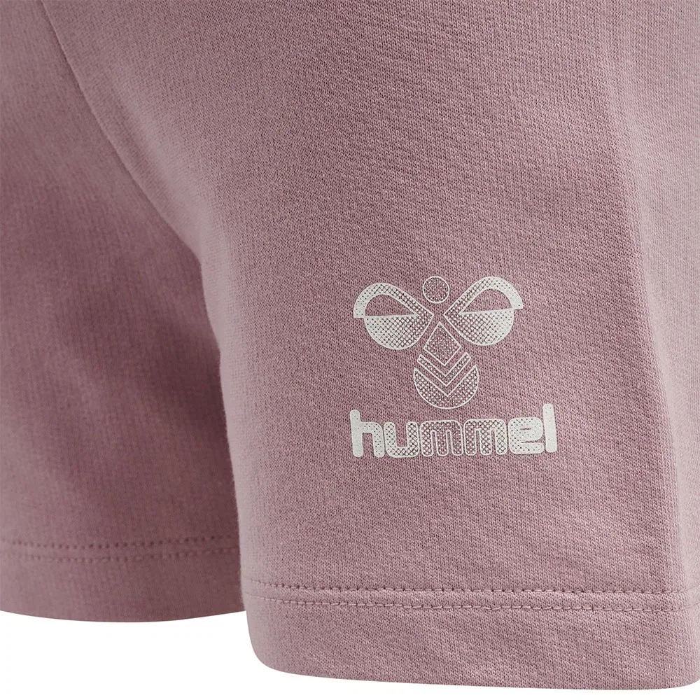 Детские шорты для девочек спортивные hmlPROUD SHORTS GIRL Hummel, Purple — фото 4