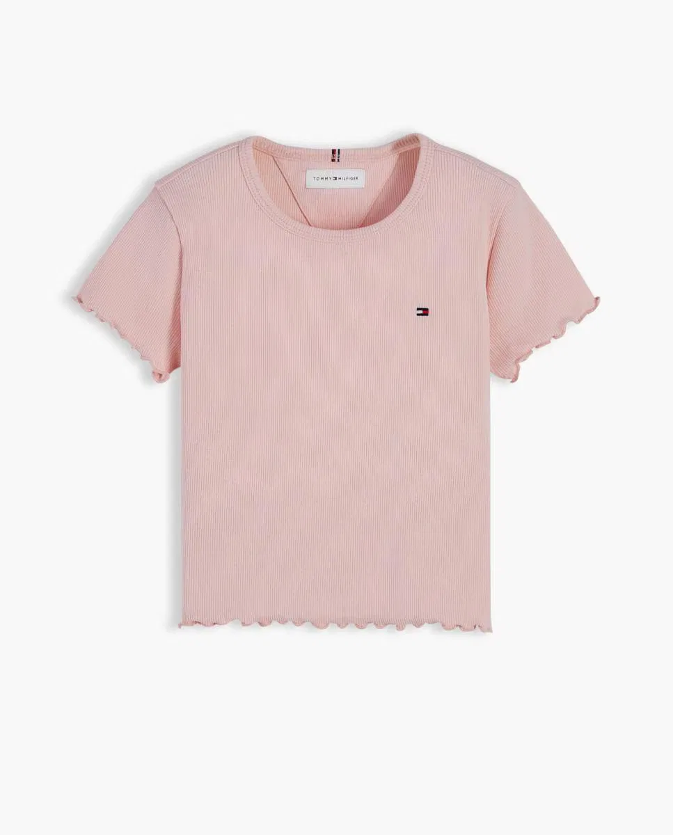 Детская футболка, Canalé Ondulado, Tommy Hilfiger, розовый