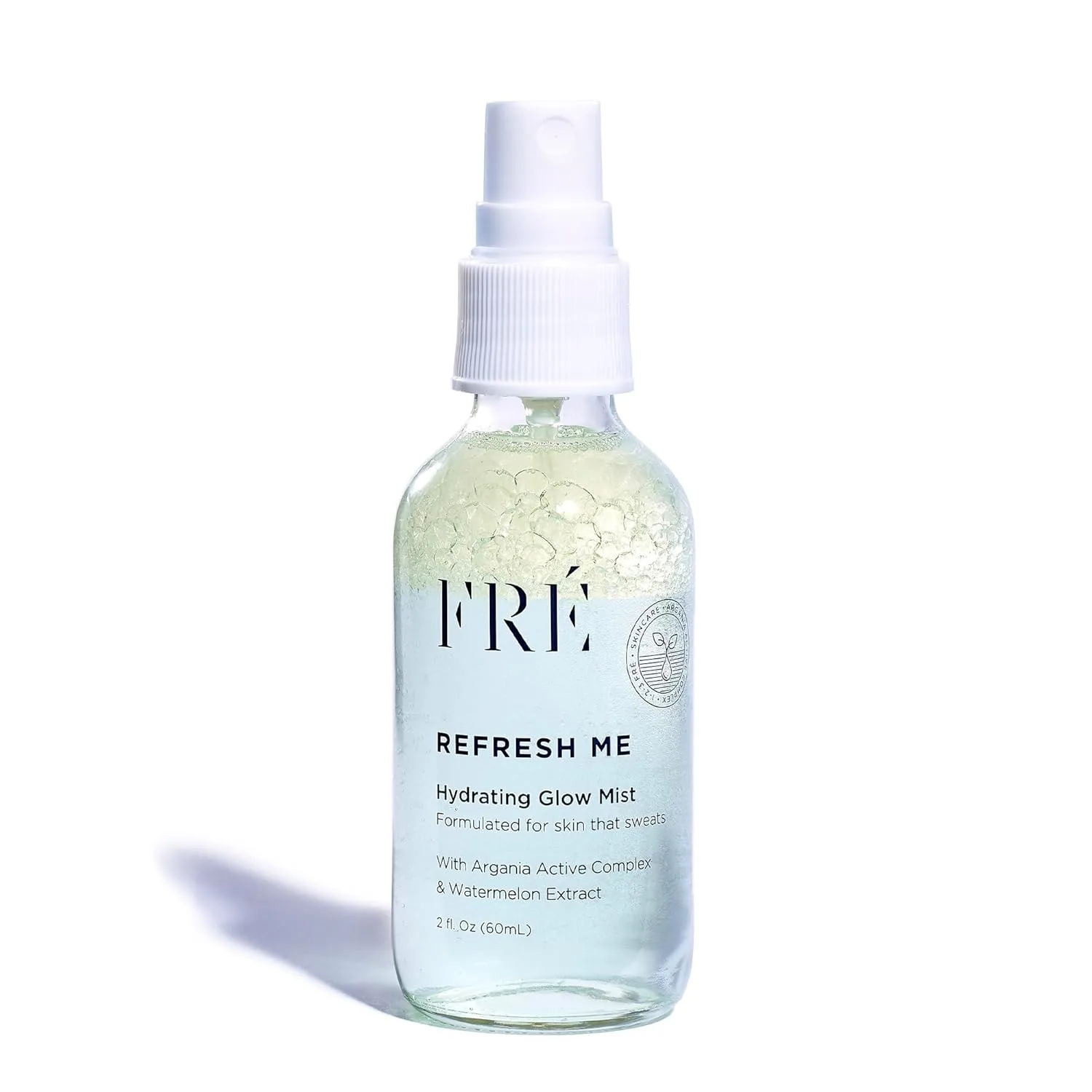 FRE Skincare увлажняющий спрей для сияния, антивозрастной спрей для лица для кожи, которая потеет, с коллагеном и балансом pH, уменьшает морщины, Vegan & Cruelty-Free Fré, blue