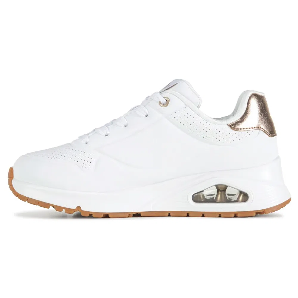 Детские кроссовки Street Uno Skechers, White/Gum — фото 3