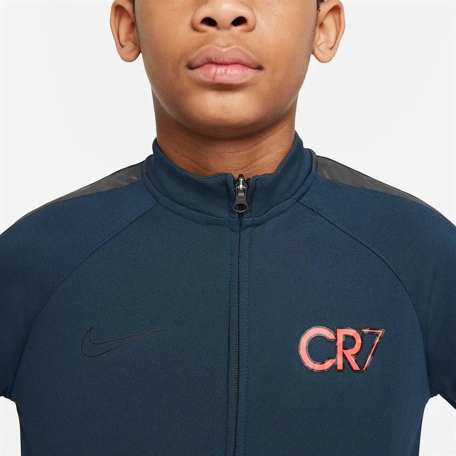 Детский спортивный комплект из футера с длинным рукавом Nike Dri-FIT CR7, Разноцветный — фото 2