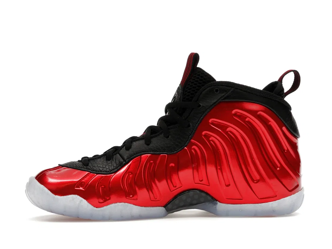 Детские кроссовки Lifestyle Nike Little Posite One Metallic Red (2023) (GS), Varsity Red/Black/White — фото 3