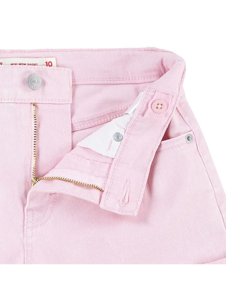 Шорты джинсовые Levi'S Kids, розовый — фото 4