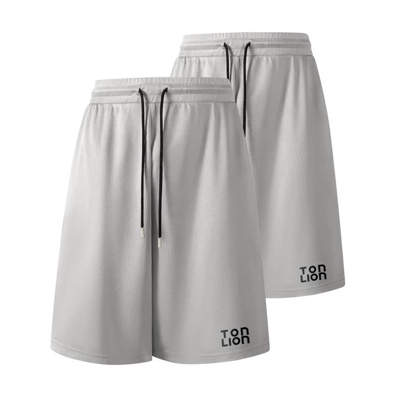 Детские шорты 2 Pack Tonlion, Light Grey, Military Green — фото 3