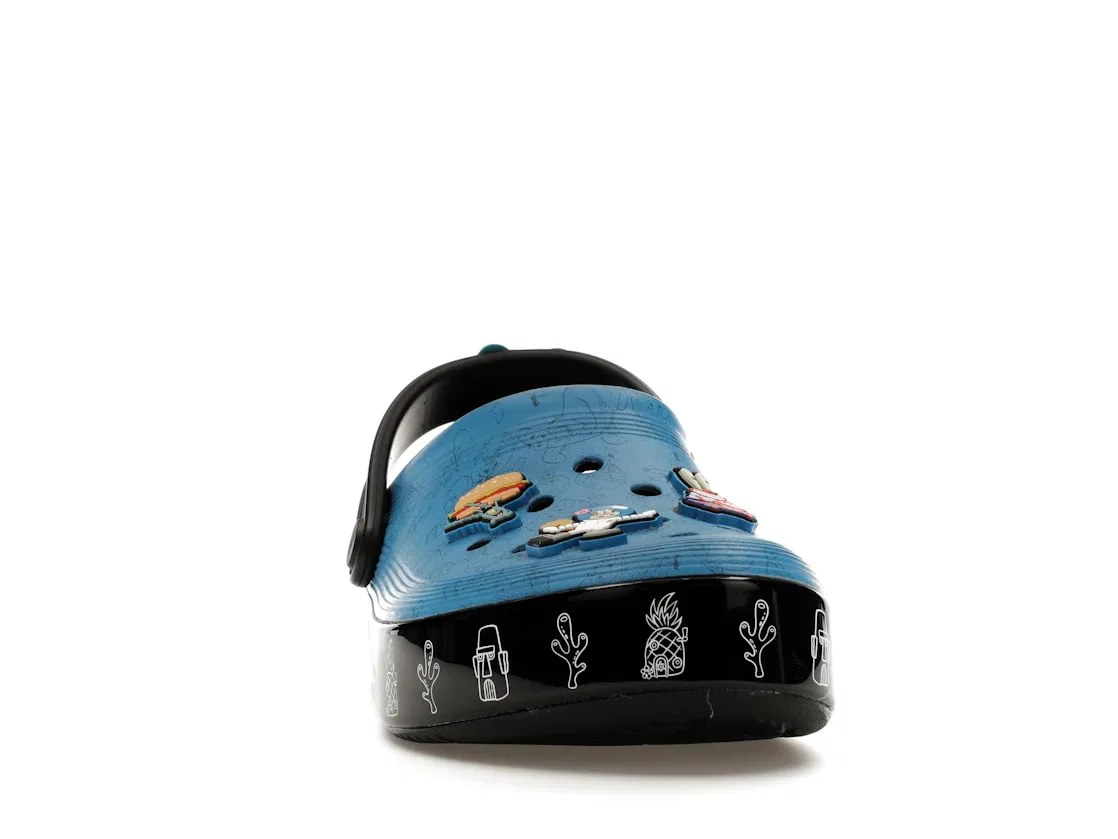 Детские клоги Crocs Off Court Clog SpongeBob SquarePants Crocs, Black — фото 2