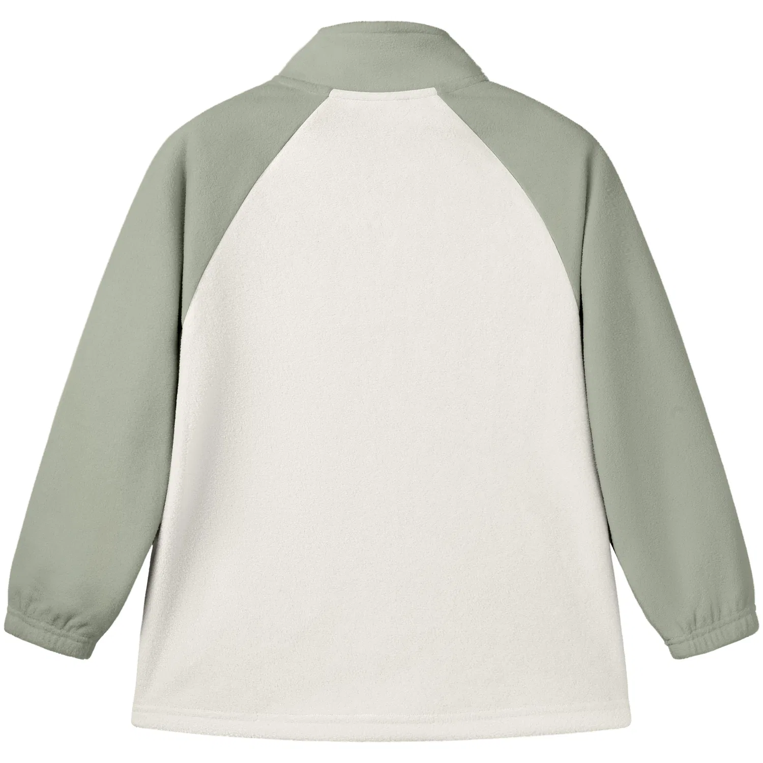 Детская флисовая куртка с воротником-стойкой CAMEL, Light Khaki Recycling Gray — фото 4