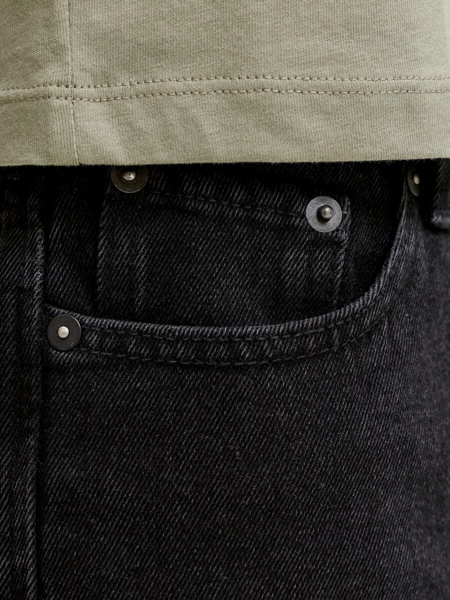 Детские джинсы Jack & Jones Junior Regular 'JJICHRIS' черного цвета — фото 4
