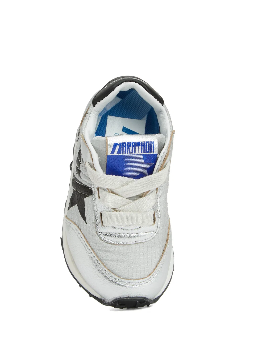 Кроссовки Golden Goose Marathon, multicolor silver — фото 4