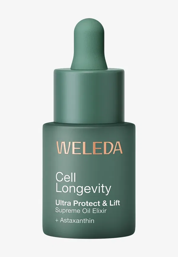 Масло для лица лифтинг Cell longevity ultra protect & lift oil elixir Weleda, 20 мл