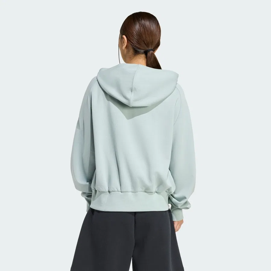 Худи с полной застежкой-молнией Soft Lux Full-Zip Hoodie adidas, Разноцветный — фото 2