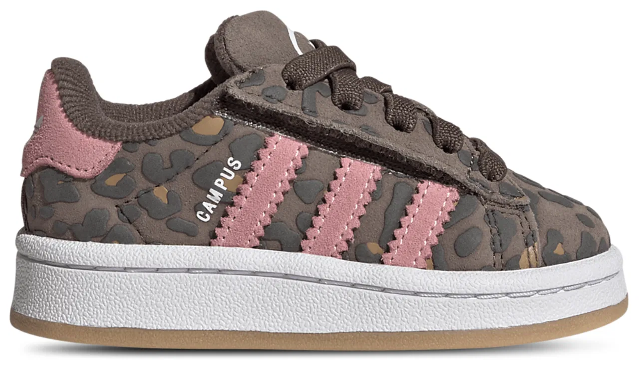 Кеды для мальчиков Campus 00s CF EL Adidas, цвет Earth Strata/Footwear White/Glow Pink