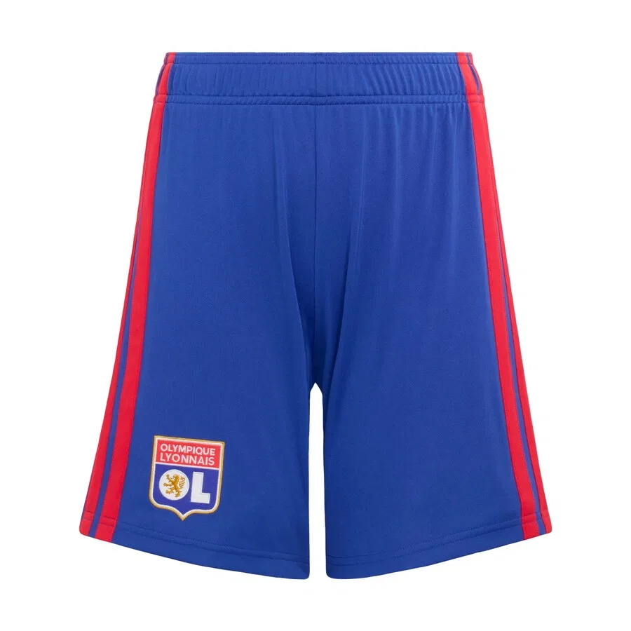 Спортивные шорты ADIDAS PERFORMANCE Regular Workout Pants 'Olympique Lyon 26/27' синего цвета