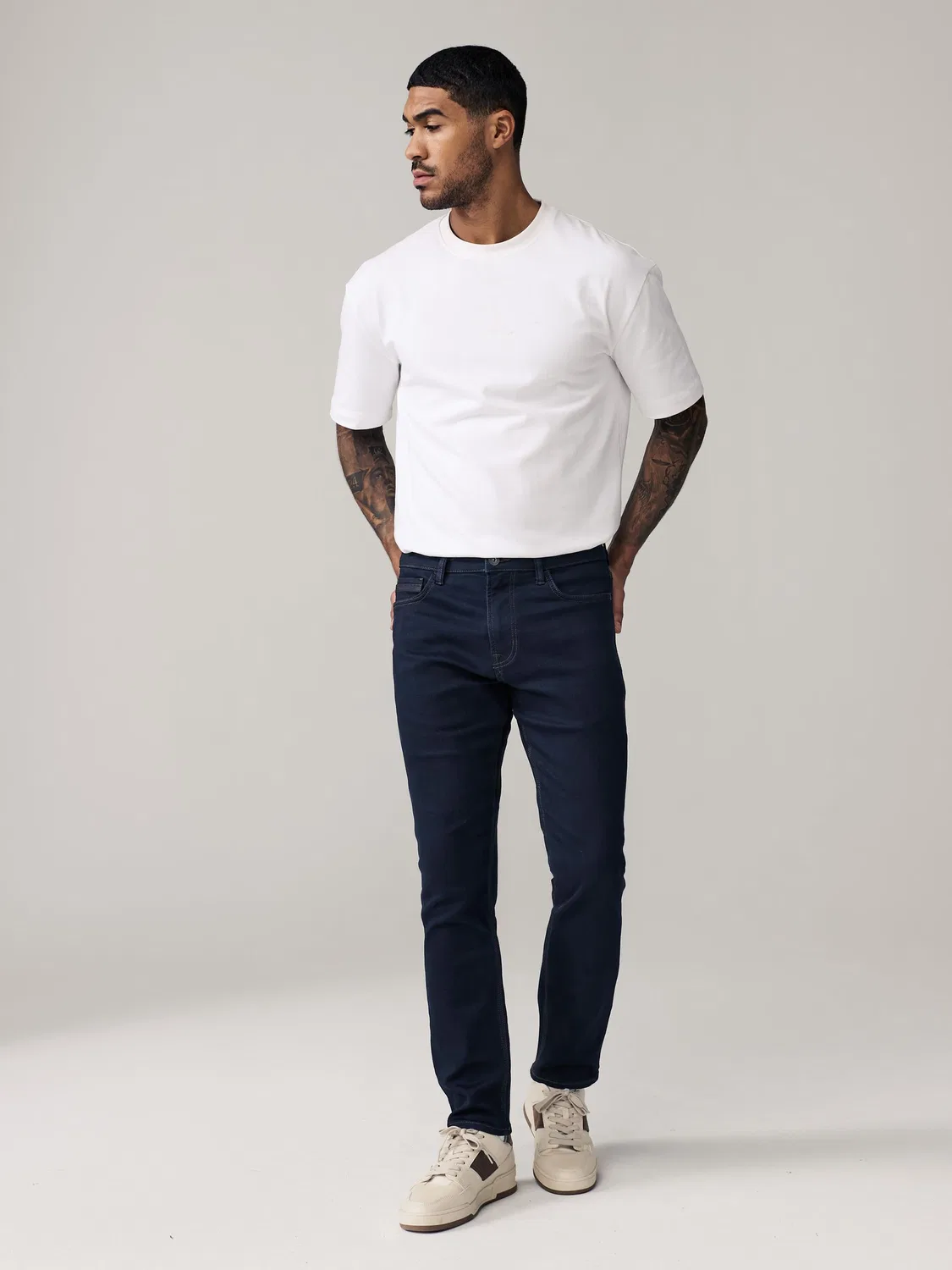 Джинсы Slim Fit Blue Indigo Rinse Next — фото 2