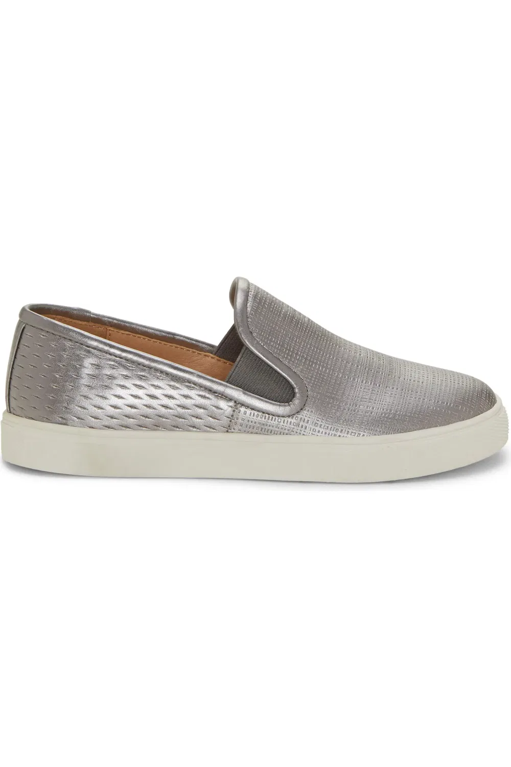 Кеды детские на блестящем верхе Bestina Vince Camuto, Pewter — фото 3