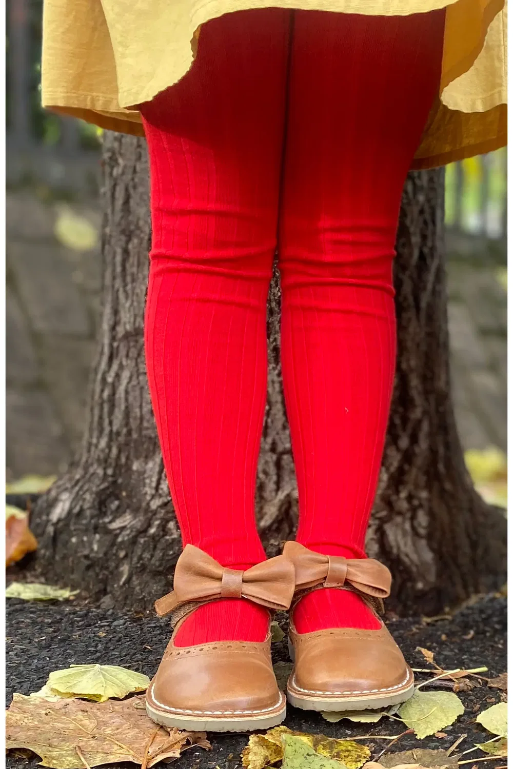 Детские сандалии Мэри Джейн с отделкой броги Martha Bow Young Soles, Tan — фото 2