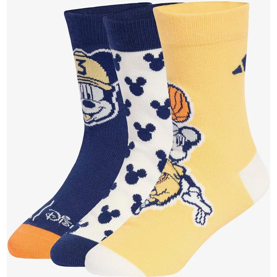 Детские носки с принтом Mickey Mouse adidas, Синий