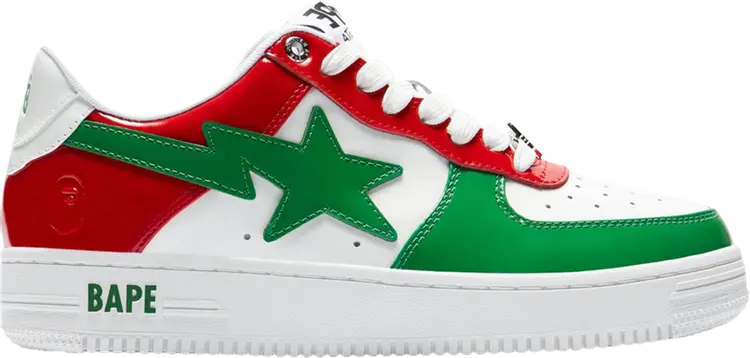 Кроссовки Wmns Bapesta M1 Italy, зеленый